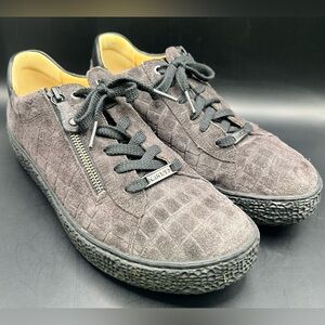 Hartjes - Womens - Gray Sneakers with Sleek Design- Phil,‎ Size:7.5 UK, US-10